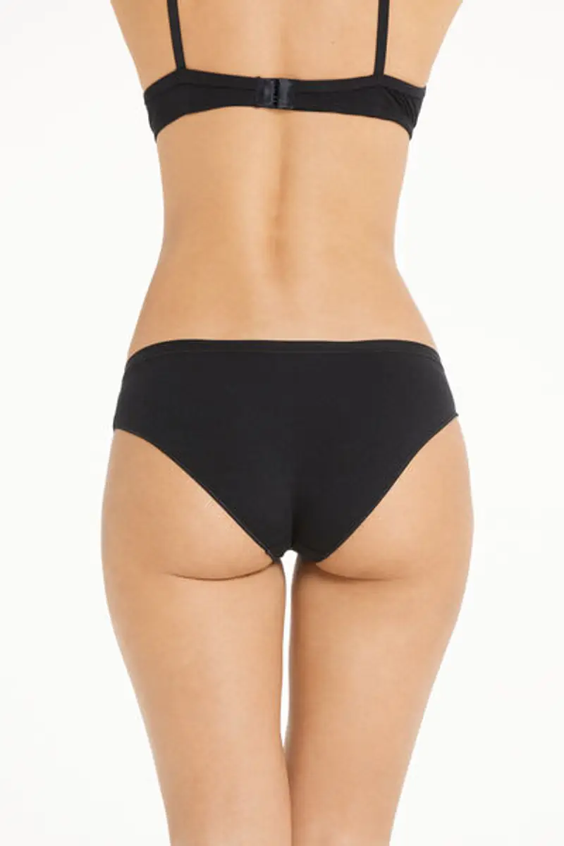 Tezenis Slip Donna Nero 1998516 miniatura 2