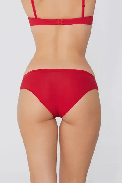 Tezenis Slip Donna Rosso 4192854 miniatura 3