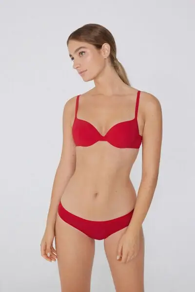 Tezenis Slip Donna Rosso 4270305 miniatura 2