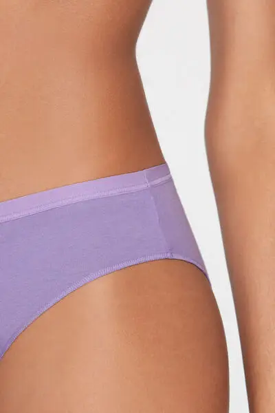 Slip Donna in Cotone Organico Donna Viola miniatura 3