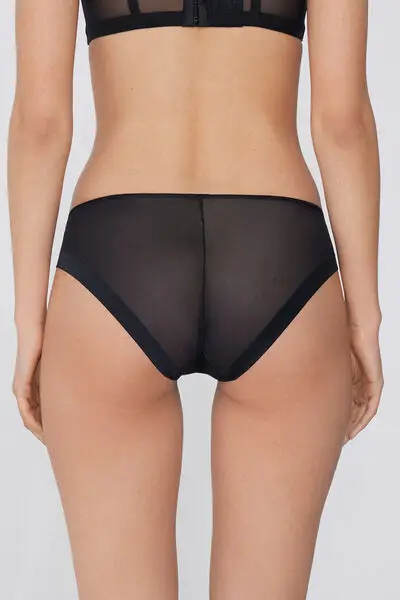 Tezenis Slip Donna Nero 2832148 miniatura 3