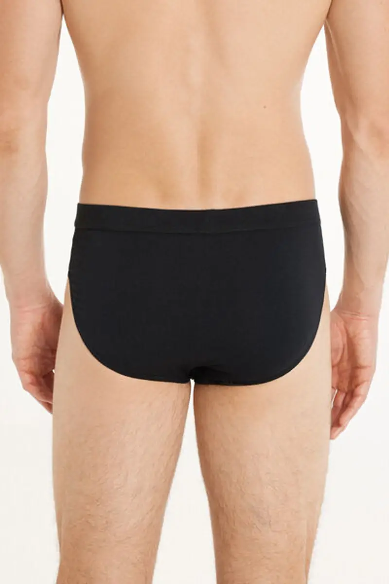 Tezenis Slip Uomo Nero 1084015 miniatura 2