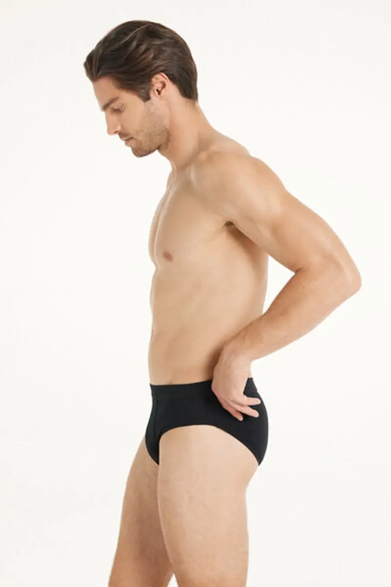 Tezenis Slip Uomo Nero 1084015 miniatura 3