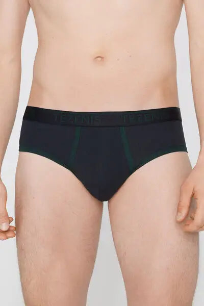 Tezenis Slip Uomo Verde 4104587 miniatura 2