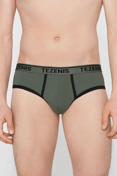 Tezenis Slip Uomo Verde 3965293 miniatura 2