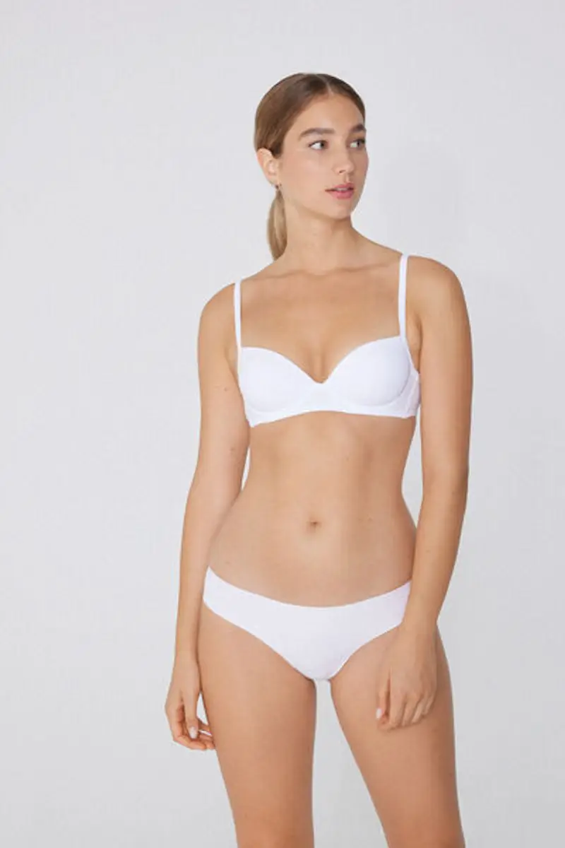 Tezenis Slip Donna Bianco 1083541 miniatura 3