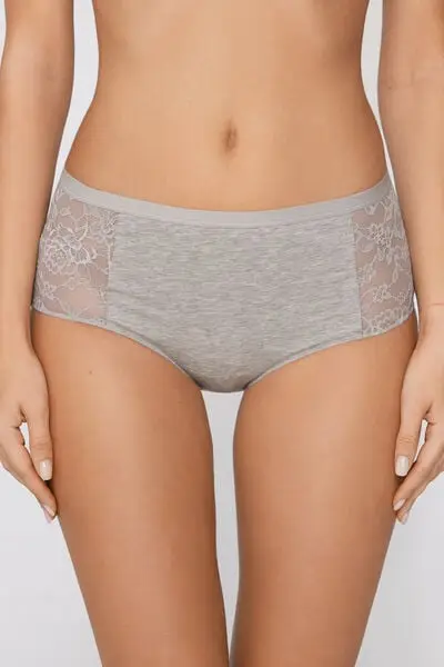 Tezenis Slip Donna Grigio 4160580 miniatura 2