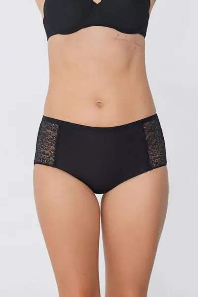 Tezenis Slip Donna Nero 4223707 miniatura 2