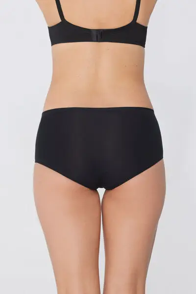 Tezenis Slip Donna Nero 4223707 miniatura 3