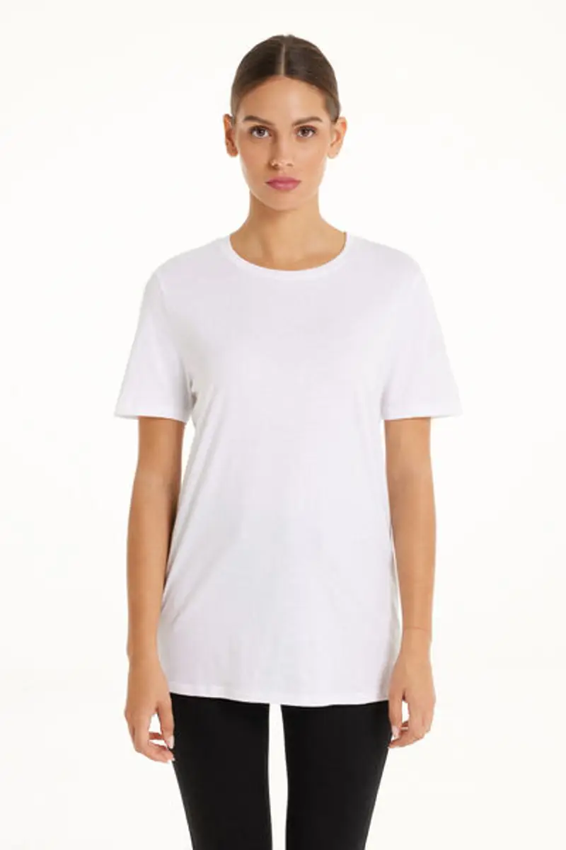 Tezenis T-shirt Donna Bianco 1083227 miniatura 3