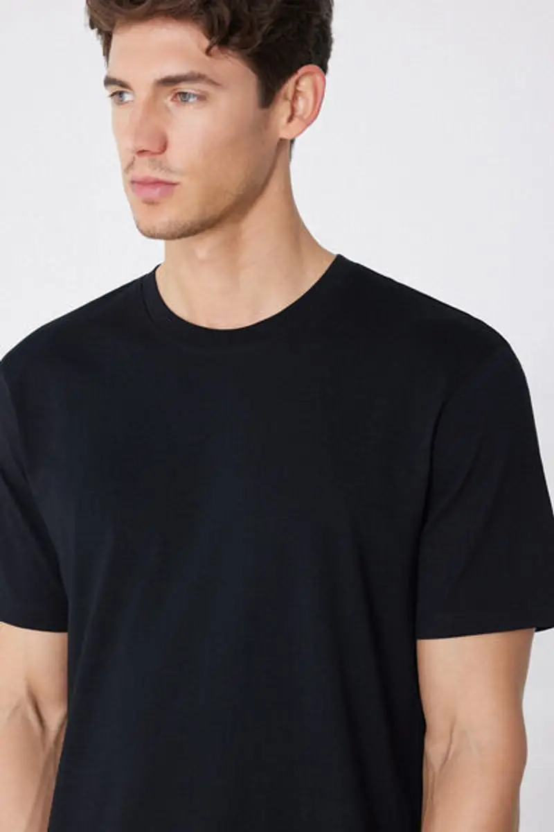 Tezenis T-shirt Uomo Nero 1083970 miniatura 3