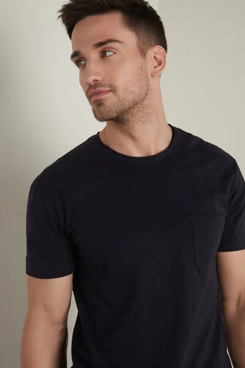 Tezenis T-shirt Uomo Blu 1998681 miniatura 2