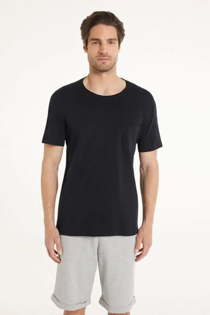 Tezenis T-shirt Uomo Nero 1083962