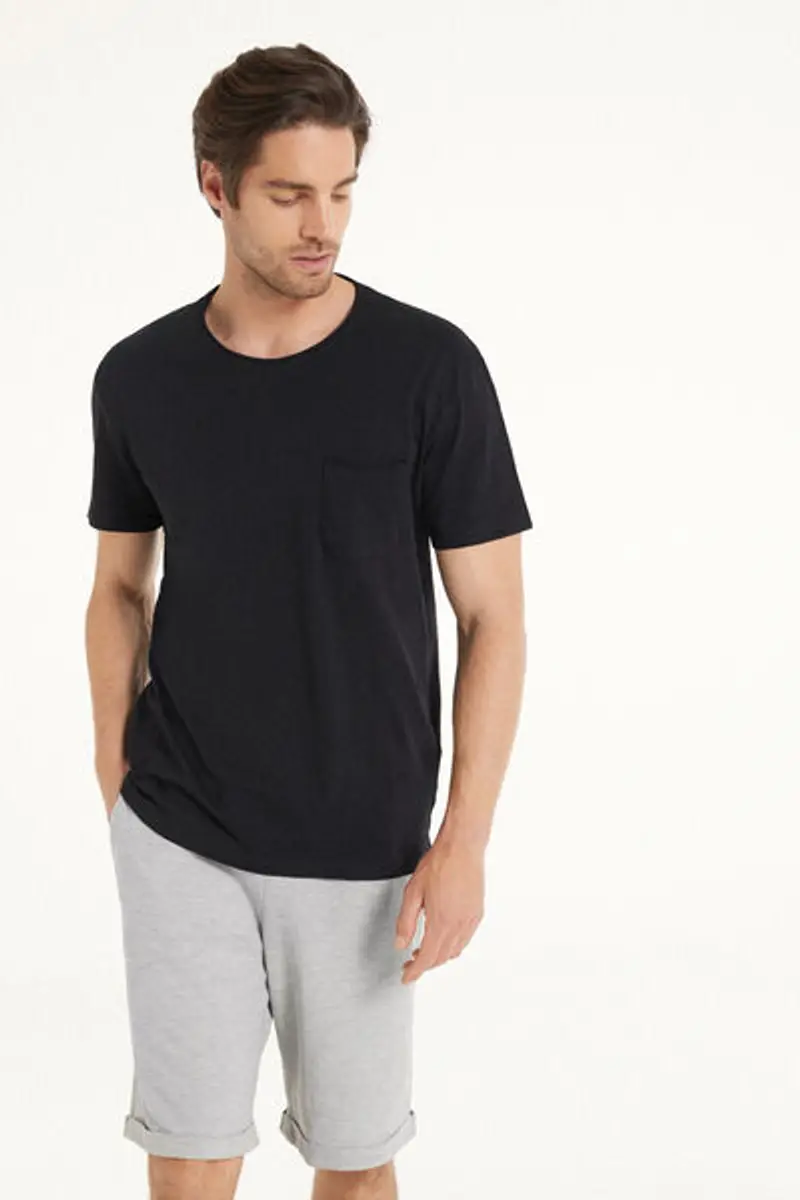 Tezenis T-shirt Uomo Nero 1083962 miniatura 2
