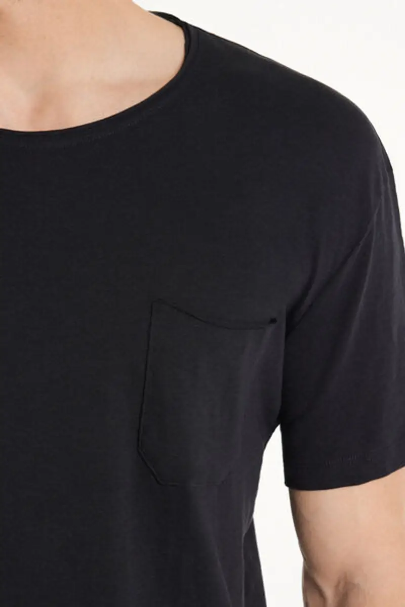 Tezenis T-shirt Uomo Nero 1083962 miniatura 3