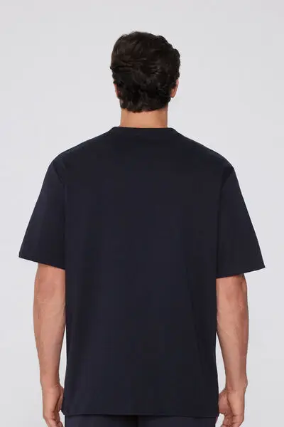 Tezenis T-shirt Uomo Blu 3939829 miniatura 2