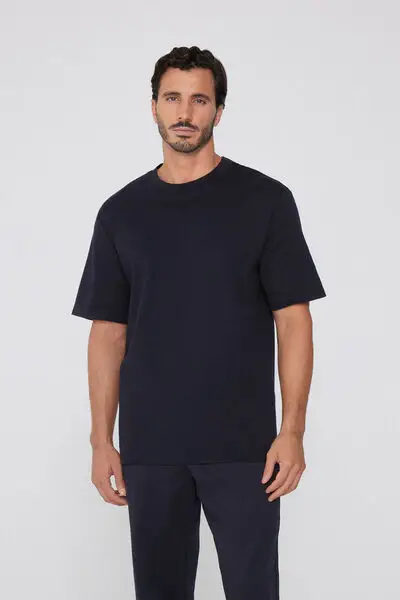 Tezenis T-shirt Uomo Blu 3939829 miniatura 3