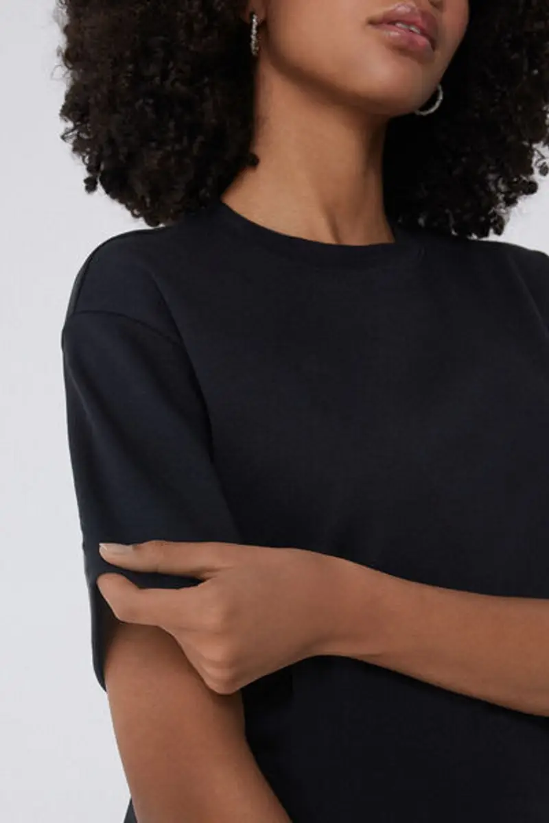 Tezenis T-shirt Donna Nero 1083197 miniatura 3