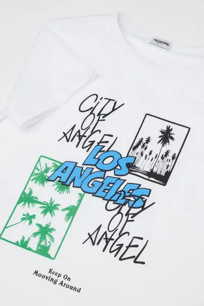 Tezenis T-shirt Bambino Nero 3874261 miniatura 2