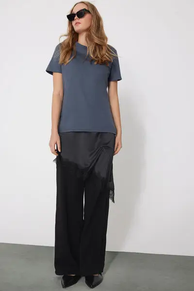 Tezenis T-shirt Donna Blu 4331395 miniatura 3