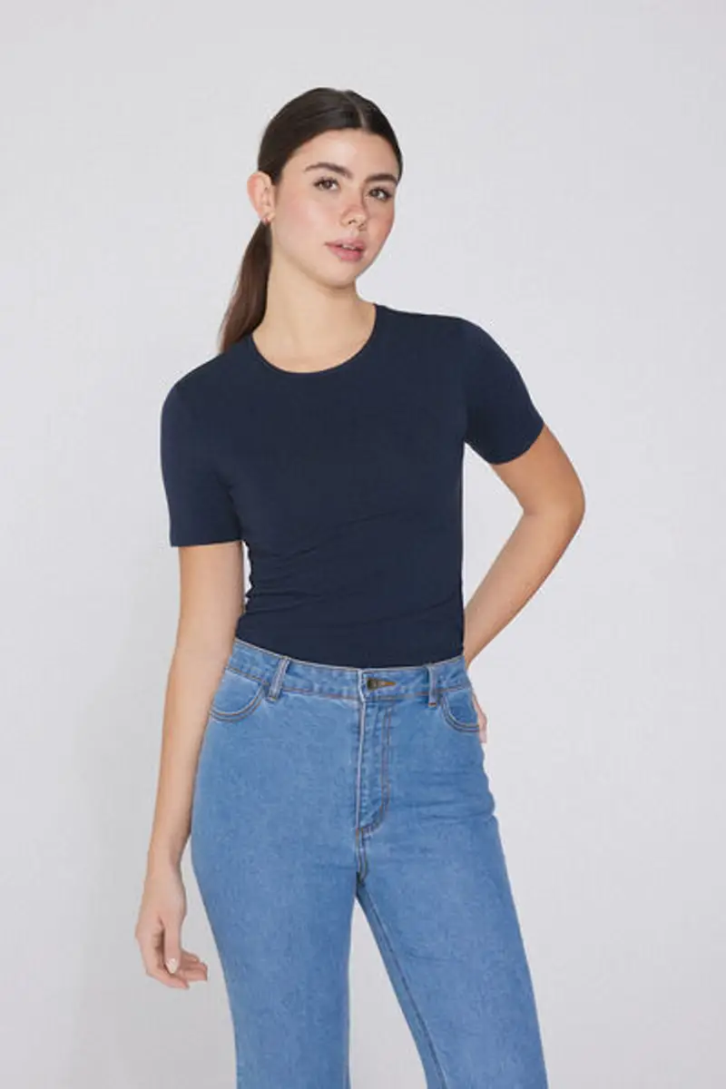 Tezenis T-shirt Donna Blu 1083218 miniatura 2