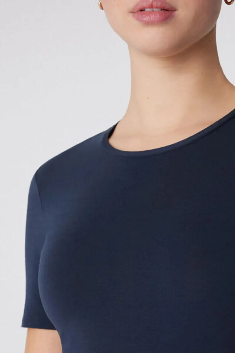 Tezenis T-shirt Donna Blu 1083218 miniatura 3