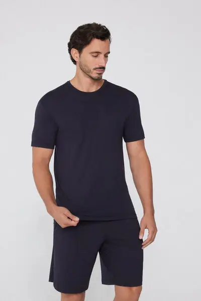 Tezenis T-shirt Uomo Blu 2701489 miniatura 3