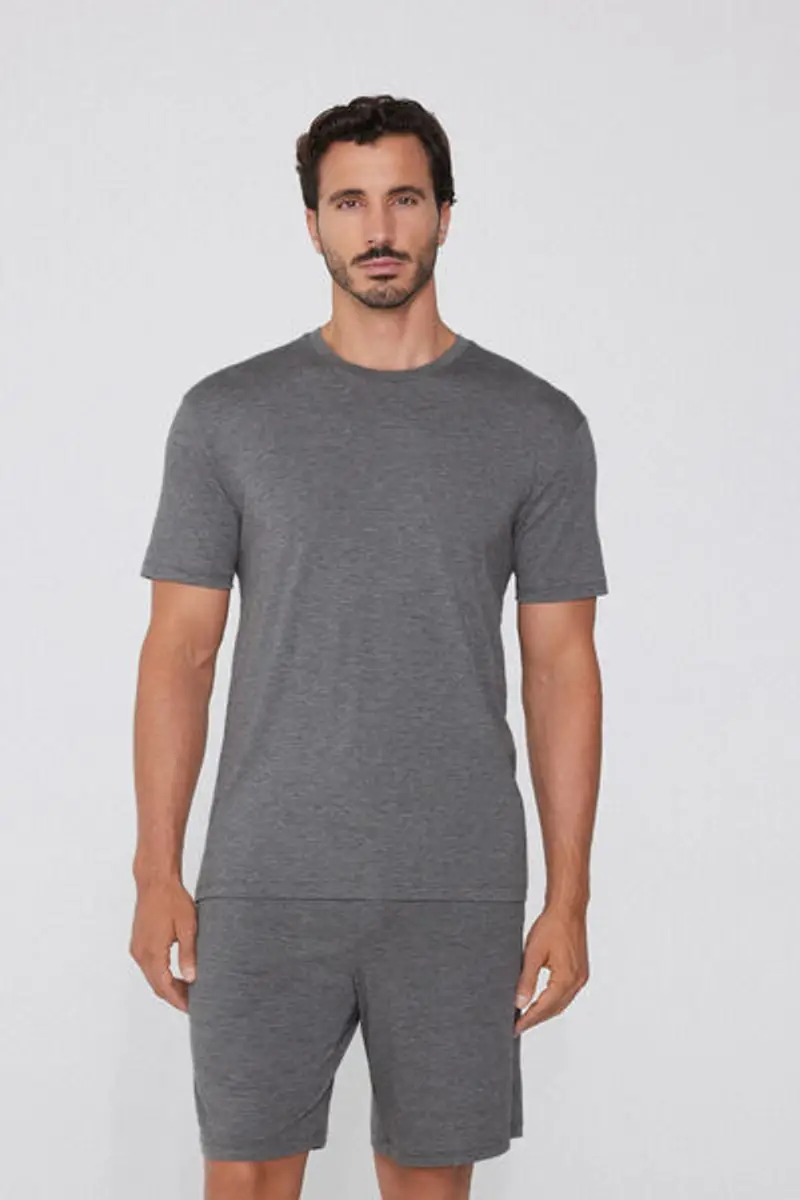 Tezenis T-shirt Uomo Grigio 1998668 miniatura 2