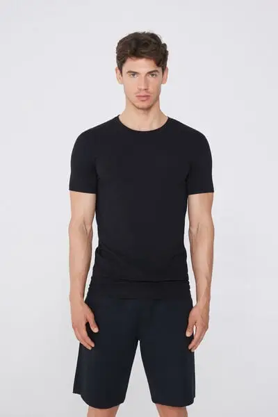 Tezenis T-shirt Uomo Nero 3932078