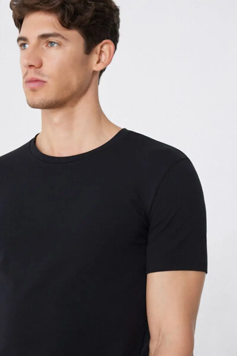 Tezenis T-shirt Uomo Nero 1998669 miniatura 3