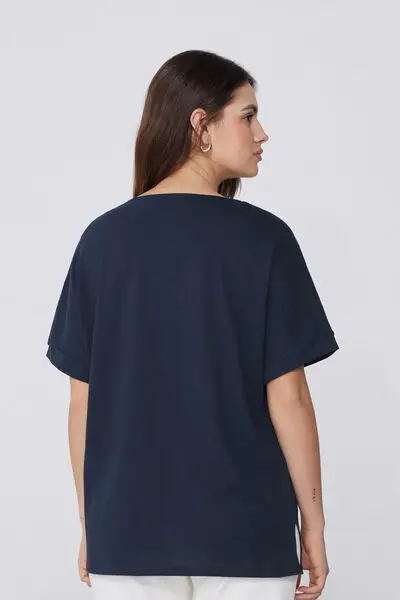 Tezenis T-shirt Donna Blu 2757528 miniatura 2