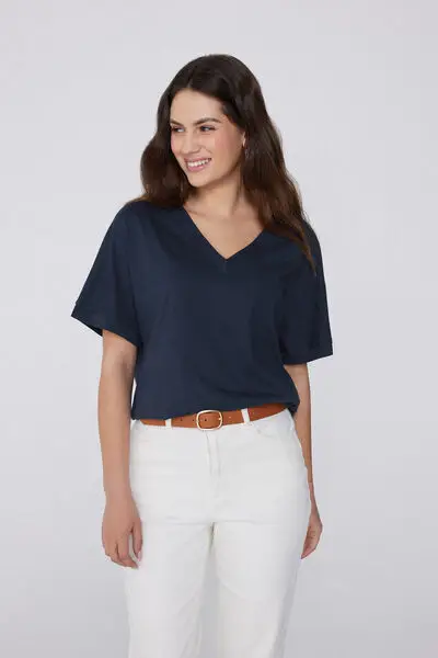 Tezenis T-shirt Donna Blu 2757528 miniatura 3