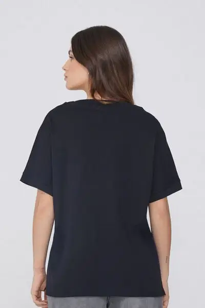 Tezenis T-shirt Donna Nero 2618433 miniatura 2