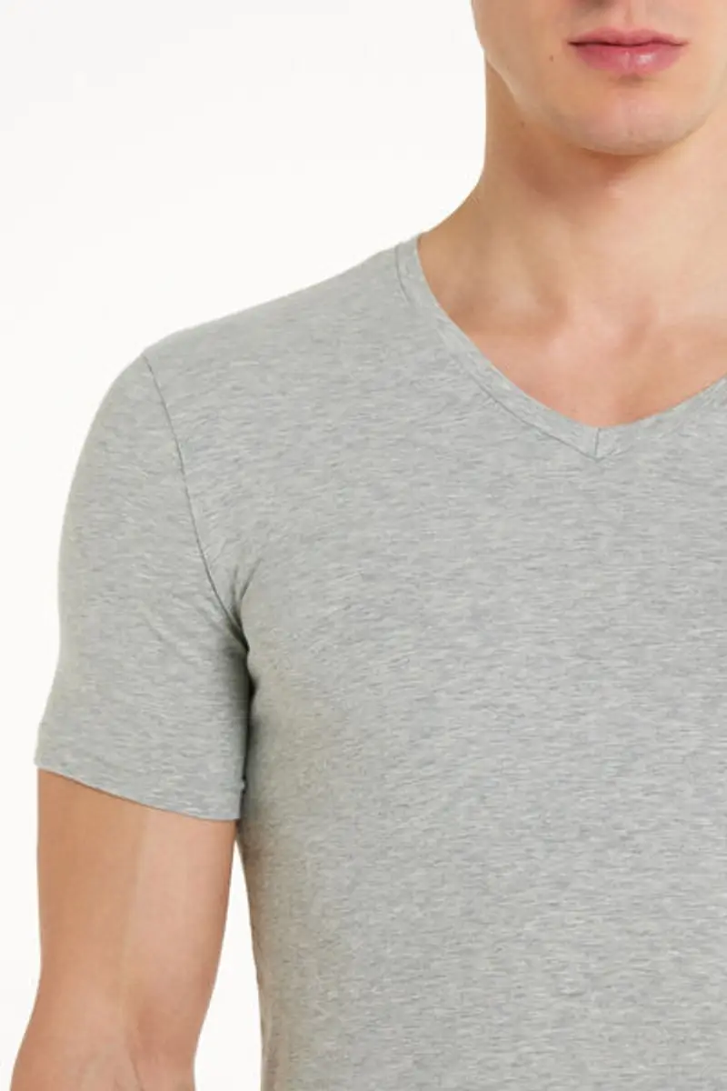 Tezenis T-shirt Uomo Grigio 1998673 miniatura 3