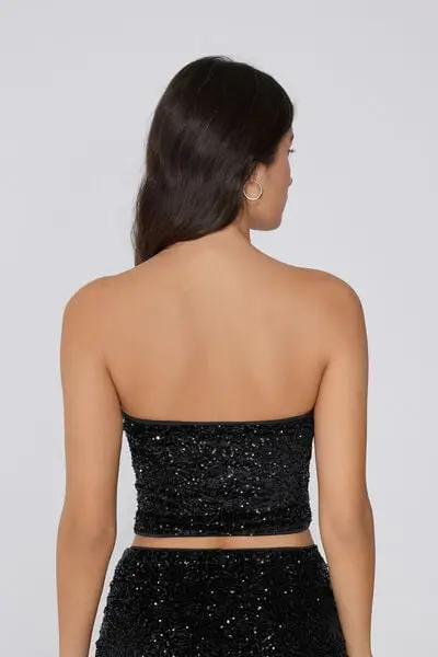 Tezenis Top Donna Nero 4066651 miniatura 2