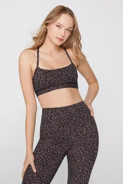 Tezenis Top Donna Marrone 4104498 miniatura 3