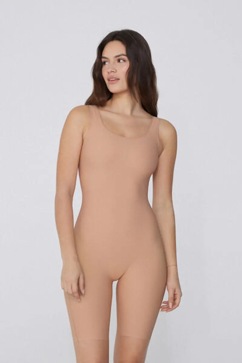 Tezenis Tutina Corta Shaping Taglio Vivo Donna Naturale Taglia L miniatura 2