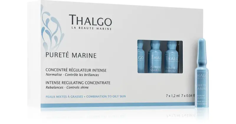Pureté Marine Intense concentrato per pelli grasse e miste 7× 1,2 ml