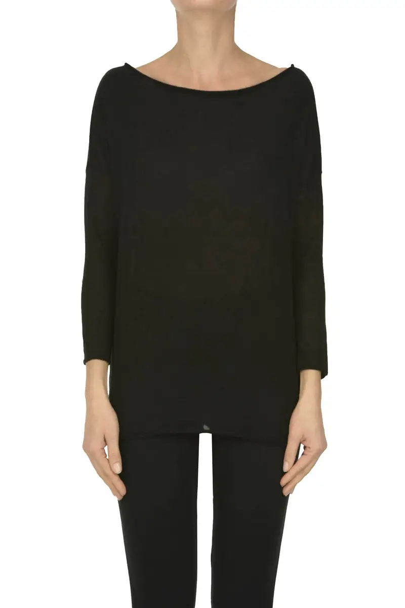 That's Alyki Maglia Ophelia Nero in Cashmere e Seta