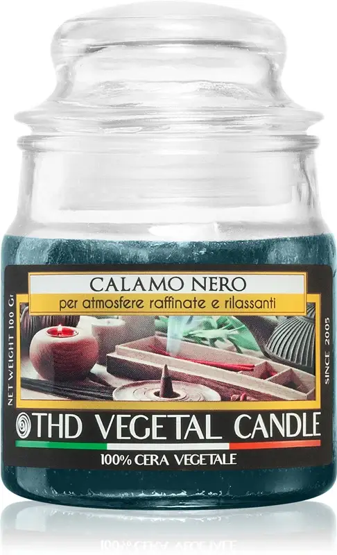 Italian Luxury Calamo Nero candela profumata 100 g