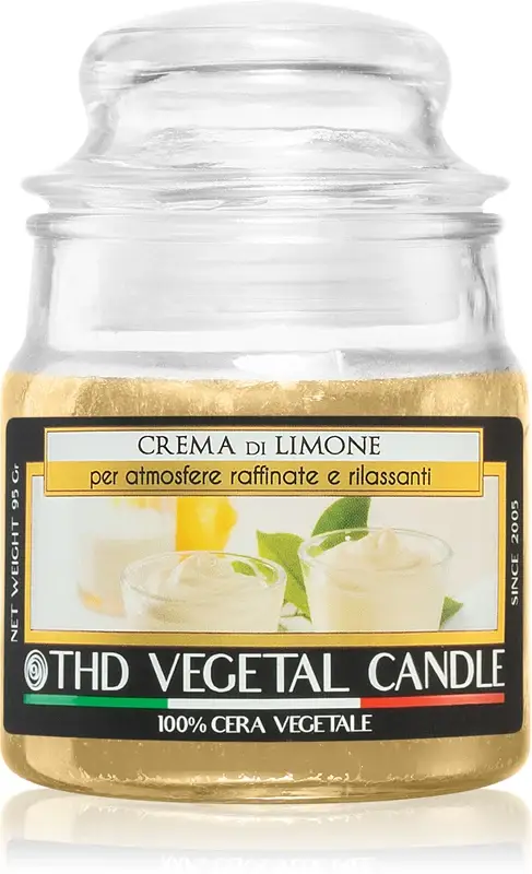 Italian Luxury Crema Di Limone candela profumata 100 g