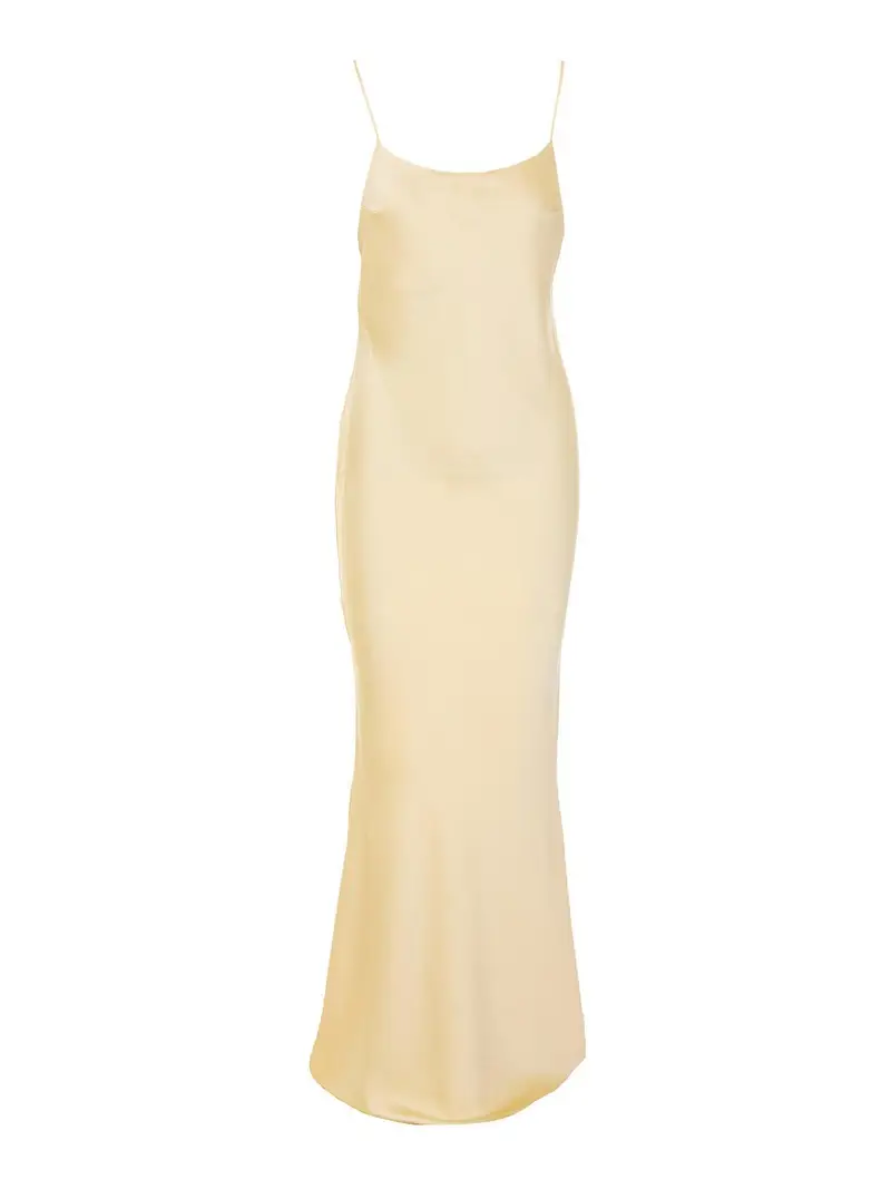 Vestito lungo Ninfea Giallo