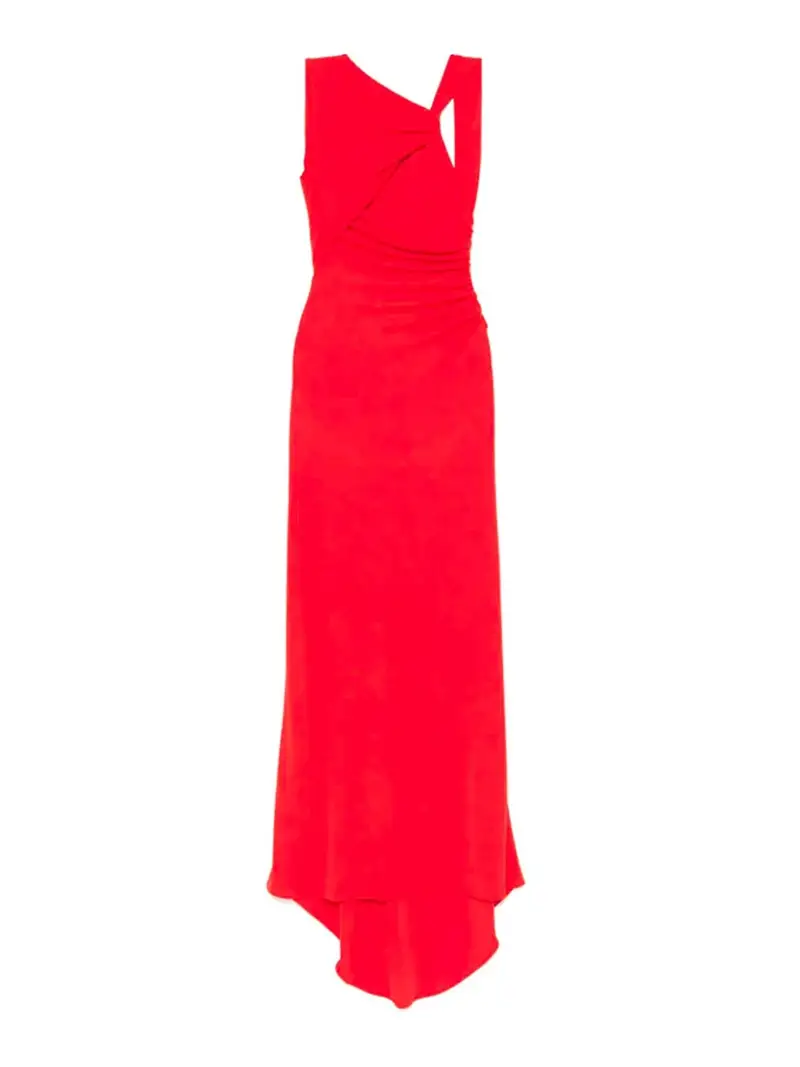 Vestito midi Rosso