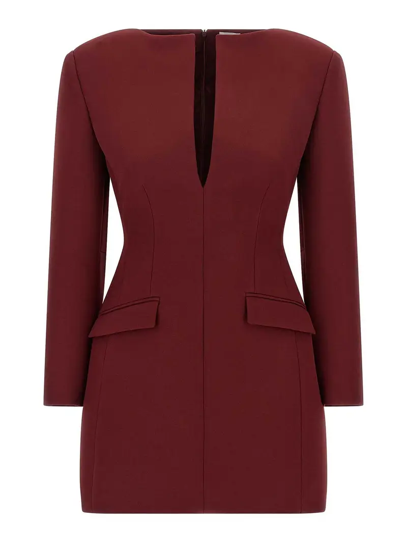 Vestito tilde Rosso Scuro