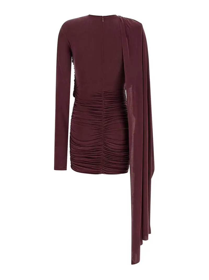 Vestito Xenia Rosso Scuro