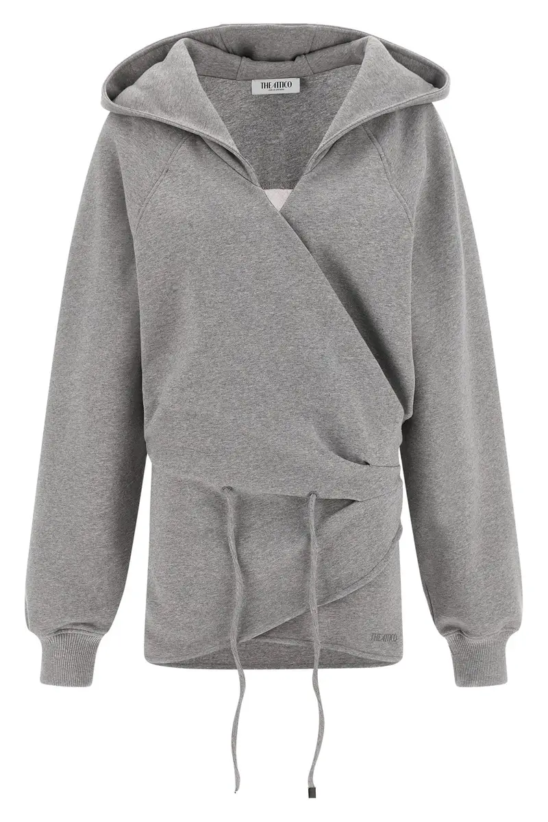 Abito Con Cappuccio Grigio