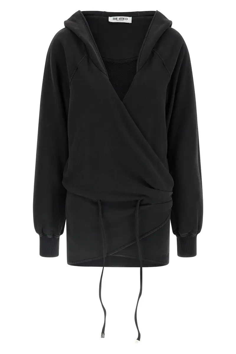Abito Con Cappuccio Nero