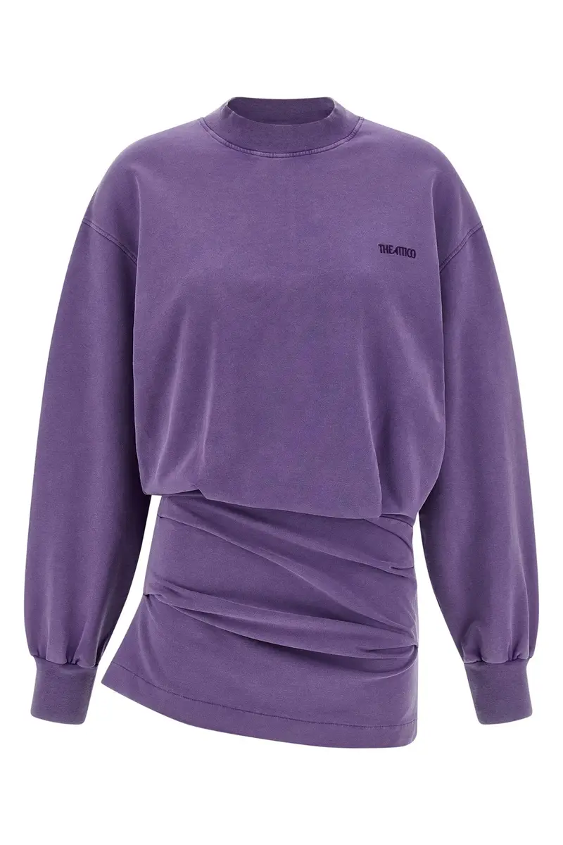 Abito Felpa Faded Viola