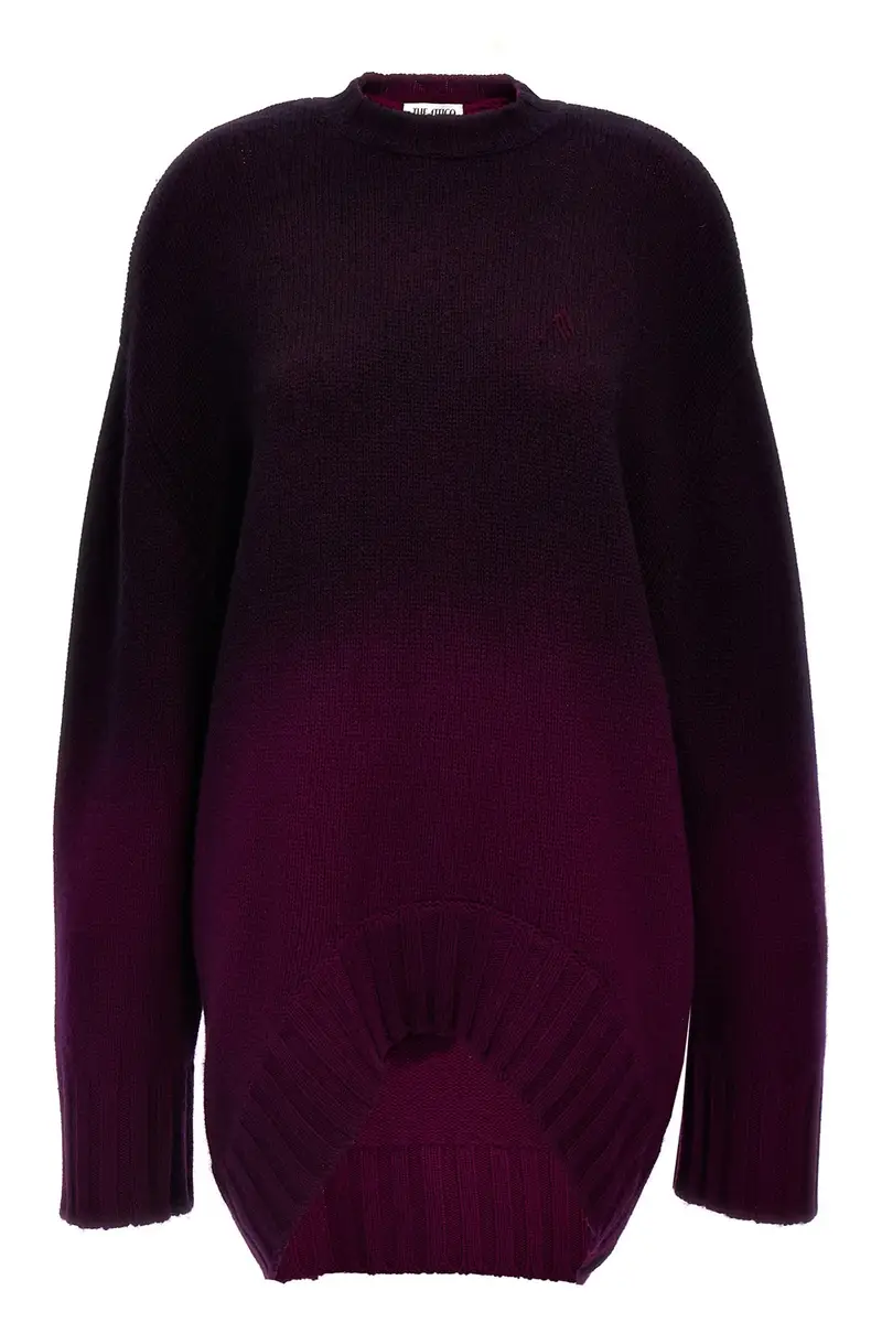 Abito Maglia Oversize Viola