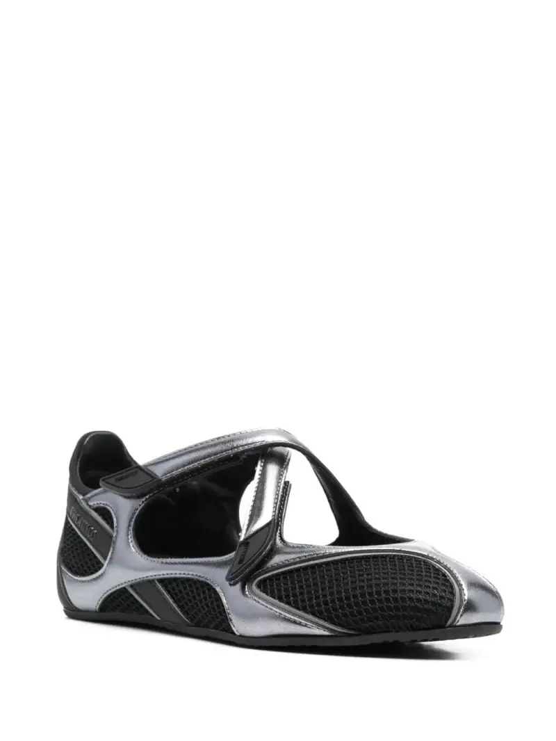 The Attico Ballerine Argento 4022700 miniatura 3